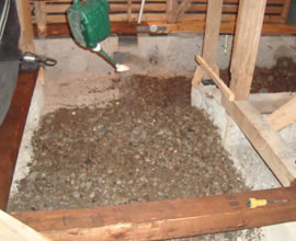 白蟻駆除土壌処理