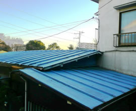 耐震補強工事前