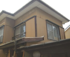 耐震工事施工前